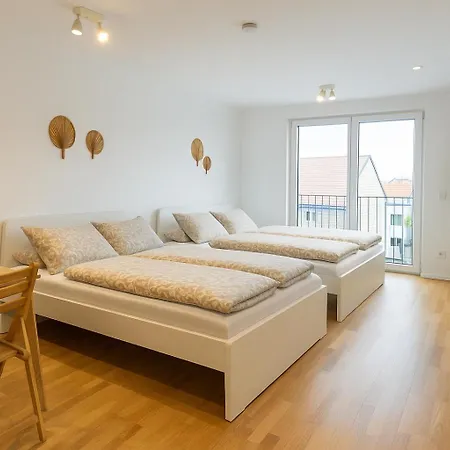 Modern With Balcony Near Vienna דירה וינר ניודורף